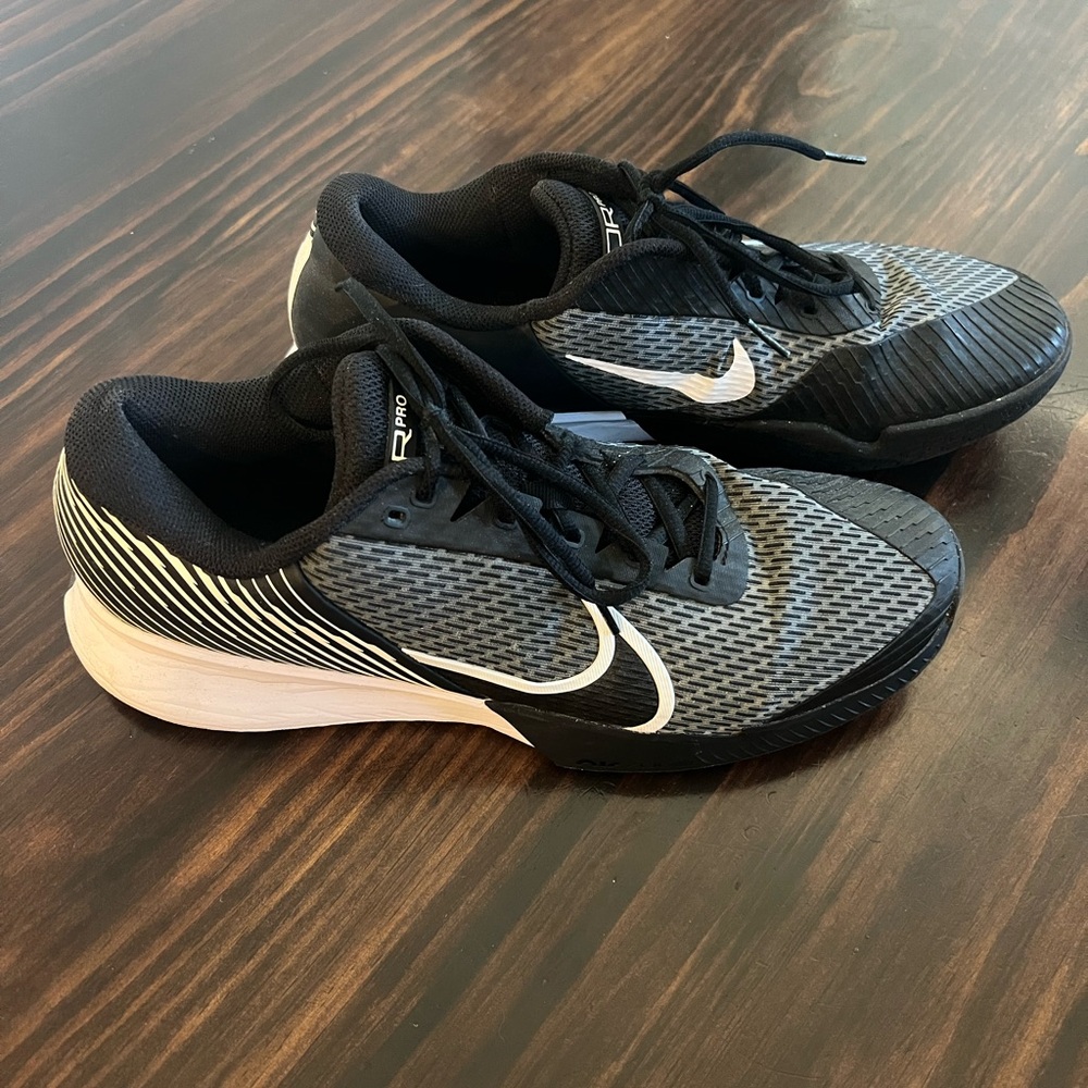 Nike Court Air Zoom Vapor Pro 2 HC 'Black White' Size 12